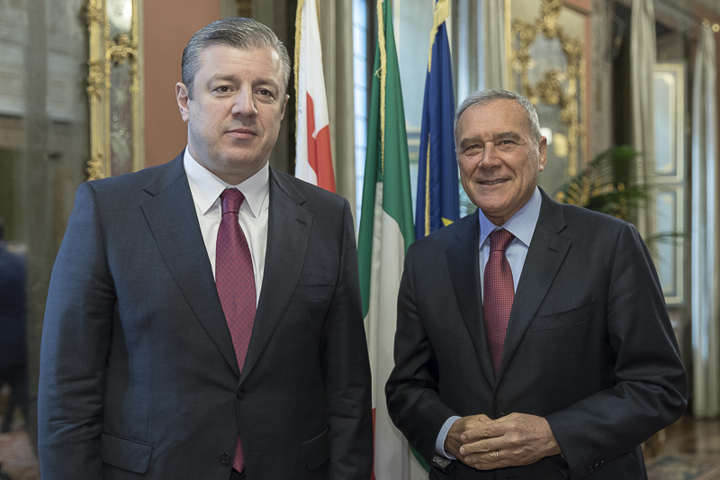 VISITA DEL PRIMO MINISTRO DELLA REPUBBLICA DELLA GEORGIA (© 2016 Archivio fotografico, Senato della Repubblica / Carmine Flamminio)