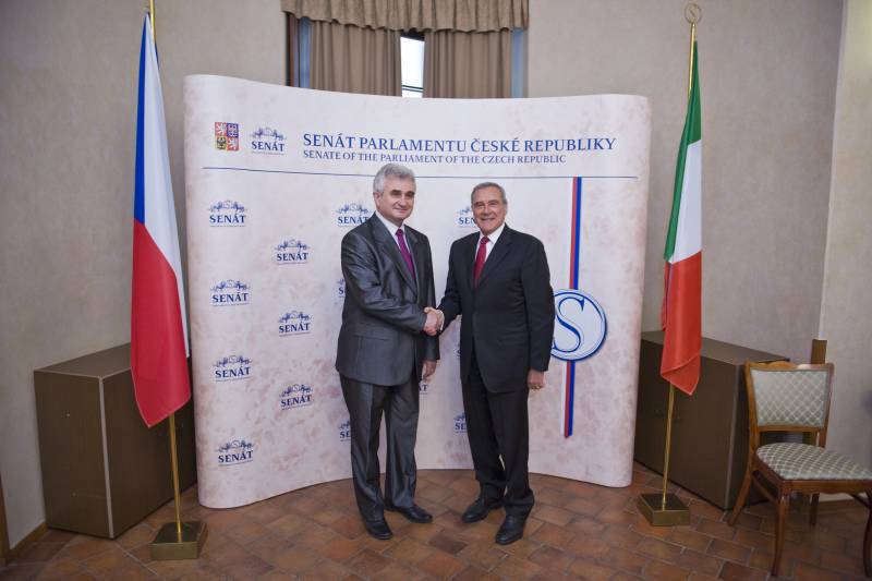 Presidente Senato Repubblica Ceca Milan Štěch