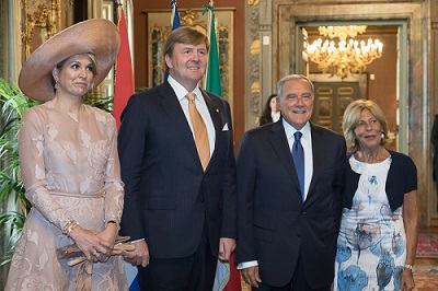 VISITA DELLE LL.MM. IL RE WILLEM ALEXANDER E LA REGINA MAXIMA DEI PAESI BASSI (© 2017 Carmine Flamminio / Senato della Repubblica)